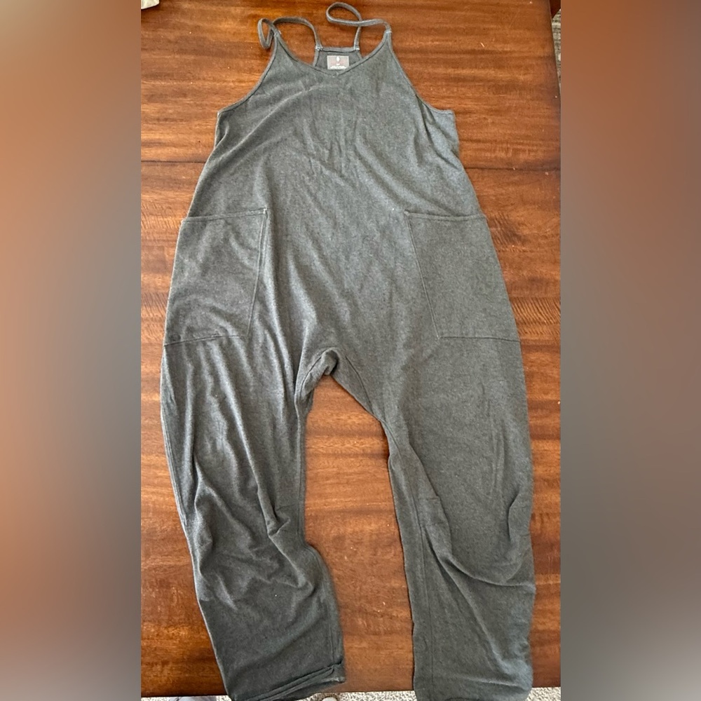 FP Movement Gray Jumpsuit | Small